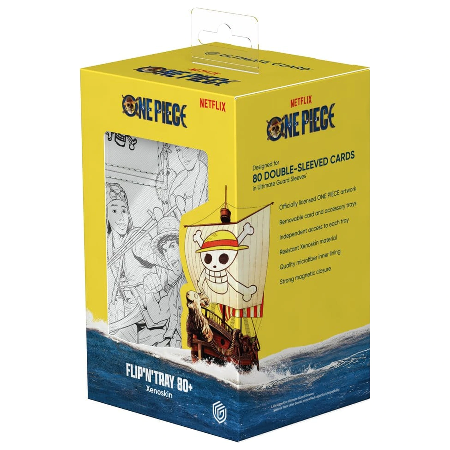 Ultimate Guard Flip'n'Tray 80+ Xenoskin One Piece - Sketch Produktfoto