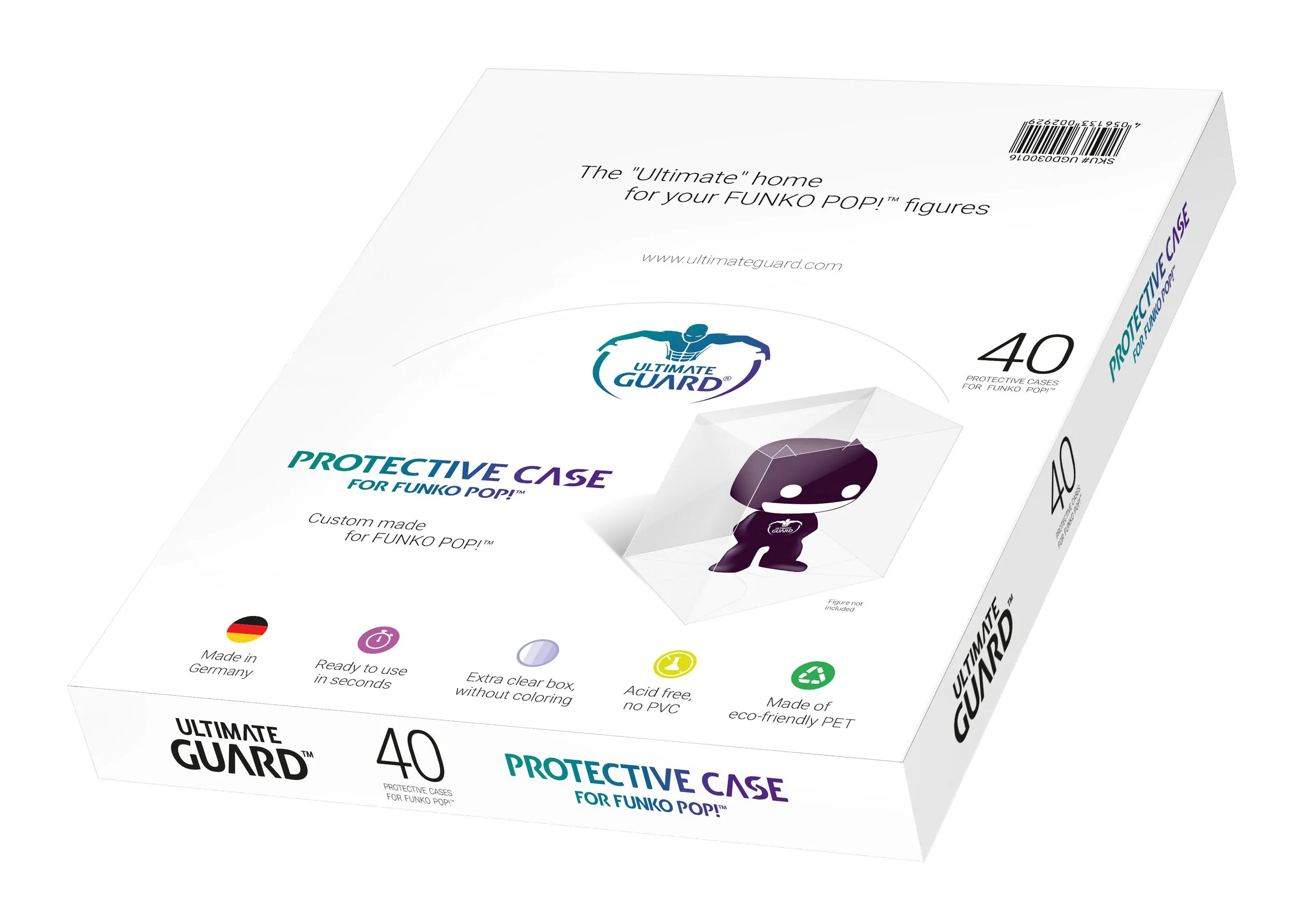 Ultimate Guard Schutzhülle Protective Case für Funko POP! Figuren 40 Stück Produktfoto