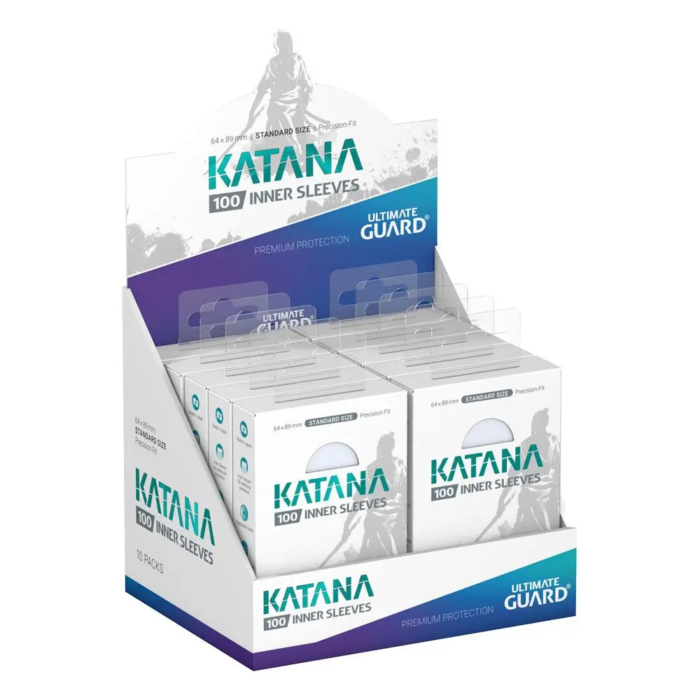 Ultimate Guard Katana Inner Sleeves Standardgröße Transparent (100) Produktfoto