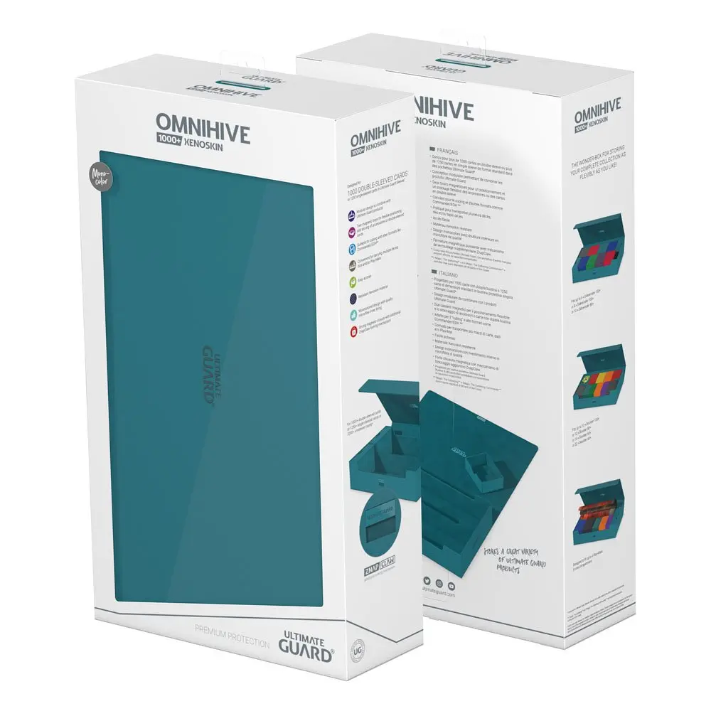 Ultimate Guard Omnihive 1000+ XenoSkin Petrolblau Produktfoto