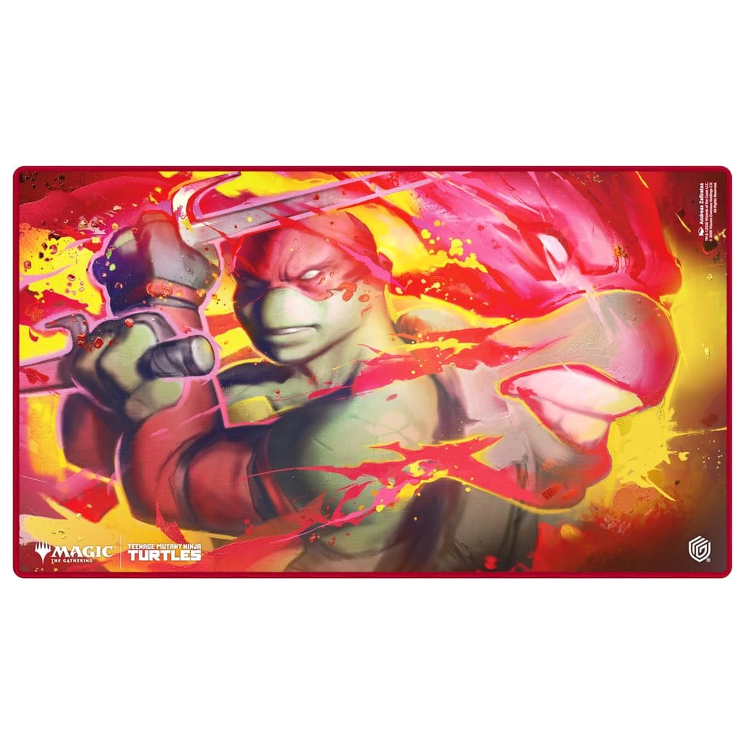 Ultimate Guard Spielmatte Magic: The Gathering | Teenage Mutant Ninja Turtles - Raphael's Technique Produktfoto