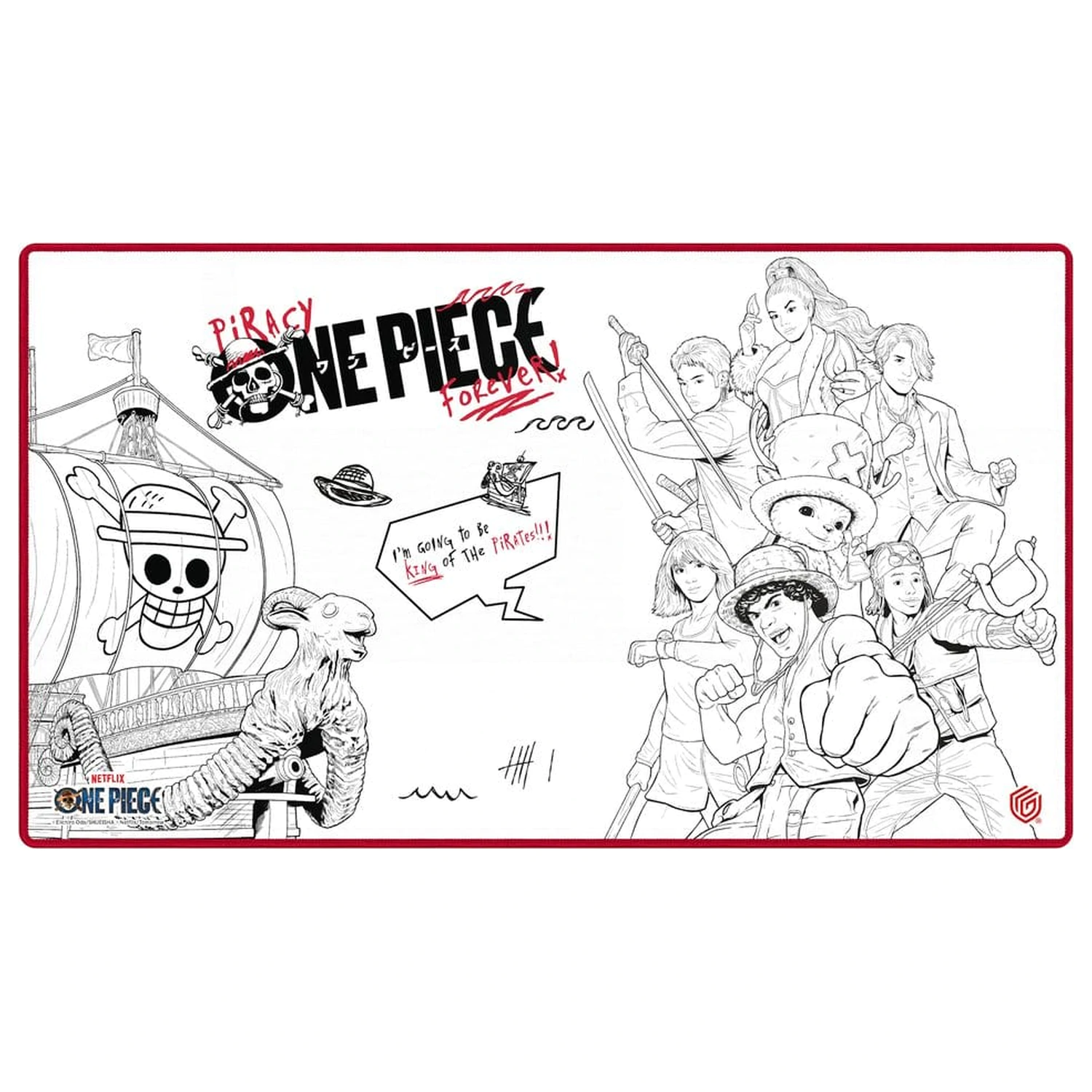Ultimate Guard Spielmatte One Piece - Sketch Produktfoto