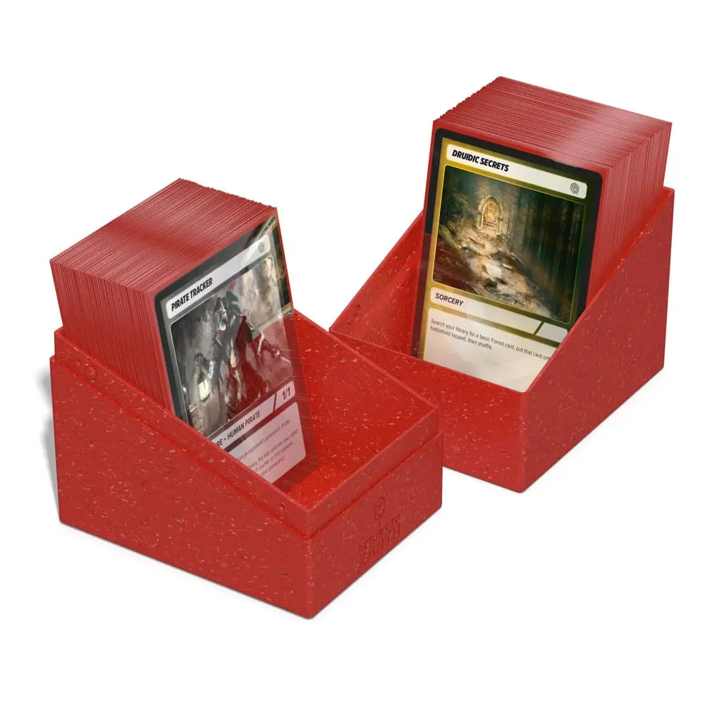 Ultimate Guard Return To Earth Boulder Deck Case 133+ Standardgröße Rot Produktfoto