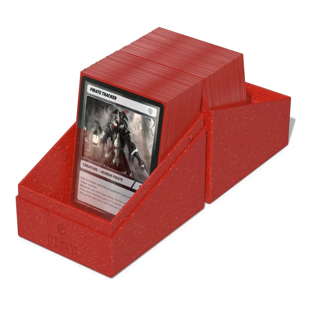 Ultimate Guard Return To Earth Boulder Deck Case 133+ Standardgröße Rot Produktfoto
