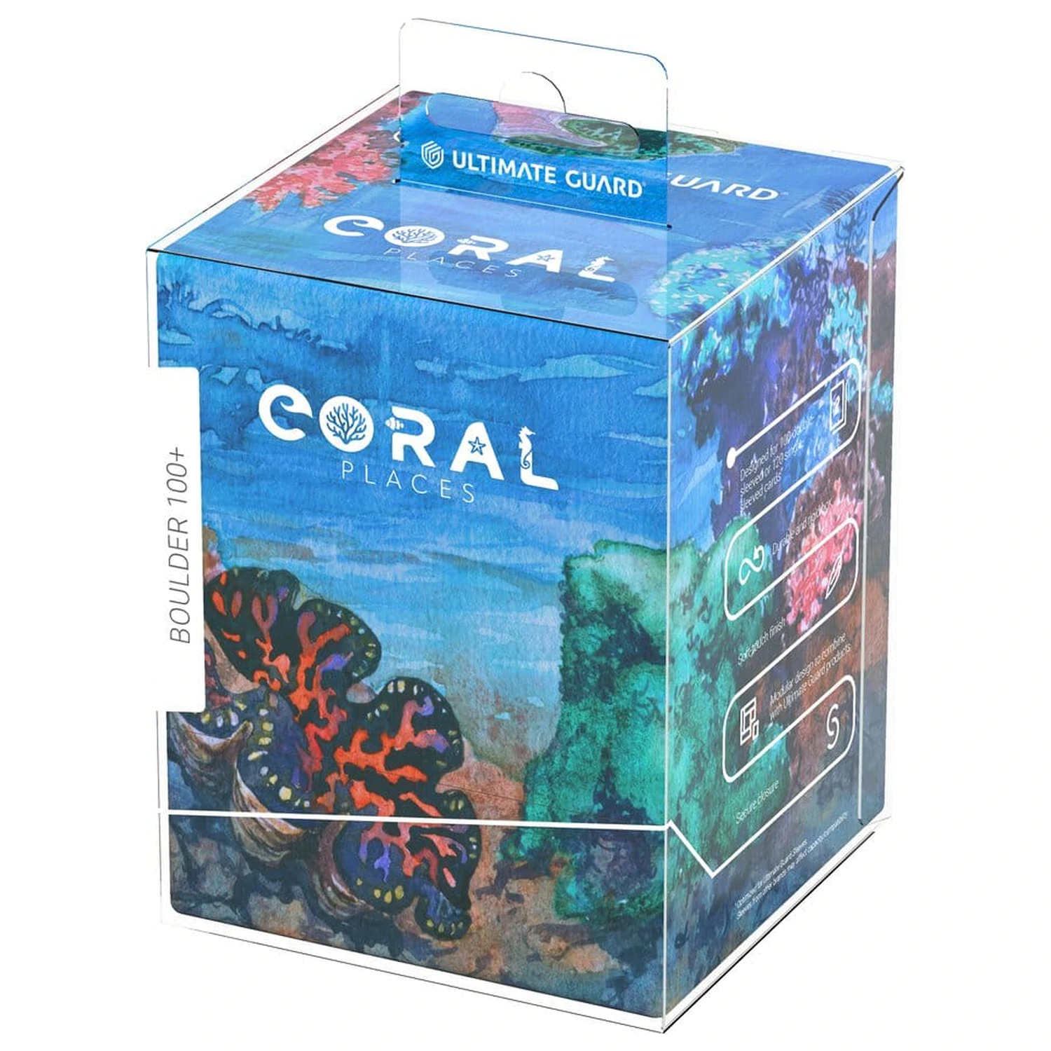 Ultimate Guard RTE Boulder 100+ Coral Orte - Seablue Hush Produktfoto