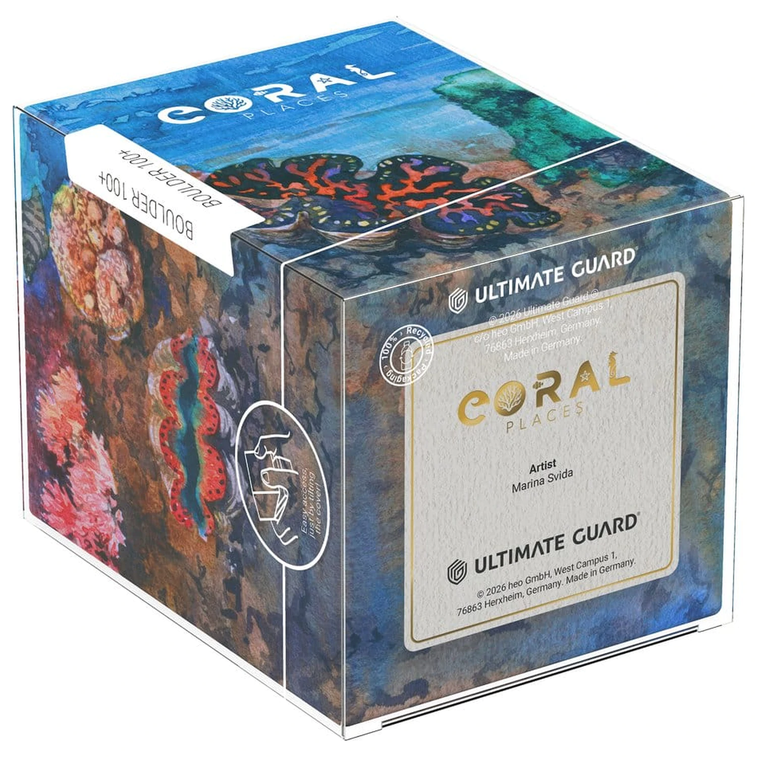 Ultimate Guard RTE Boulder 100+ Coral Orte - Seablue Hush Produktfoto