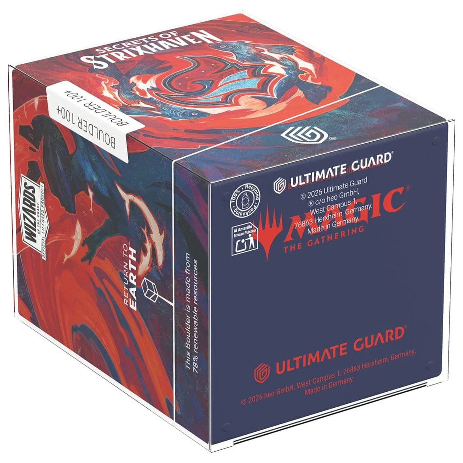 Ultimate Guard RTE Boulder 100+ Magic: The Gathering "Secrets of Strixhaven" - Prismari Produktfoto