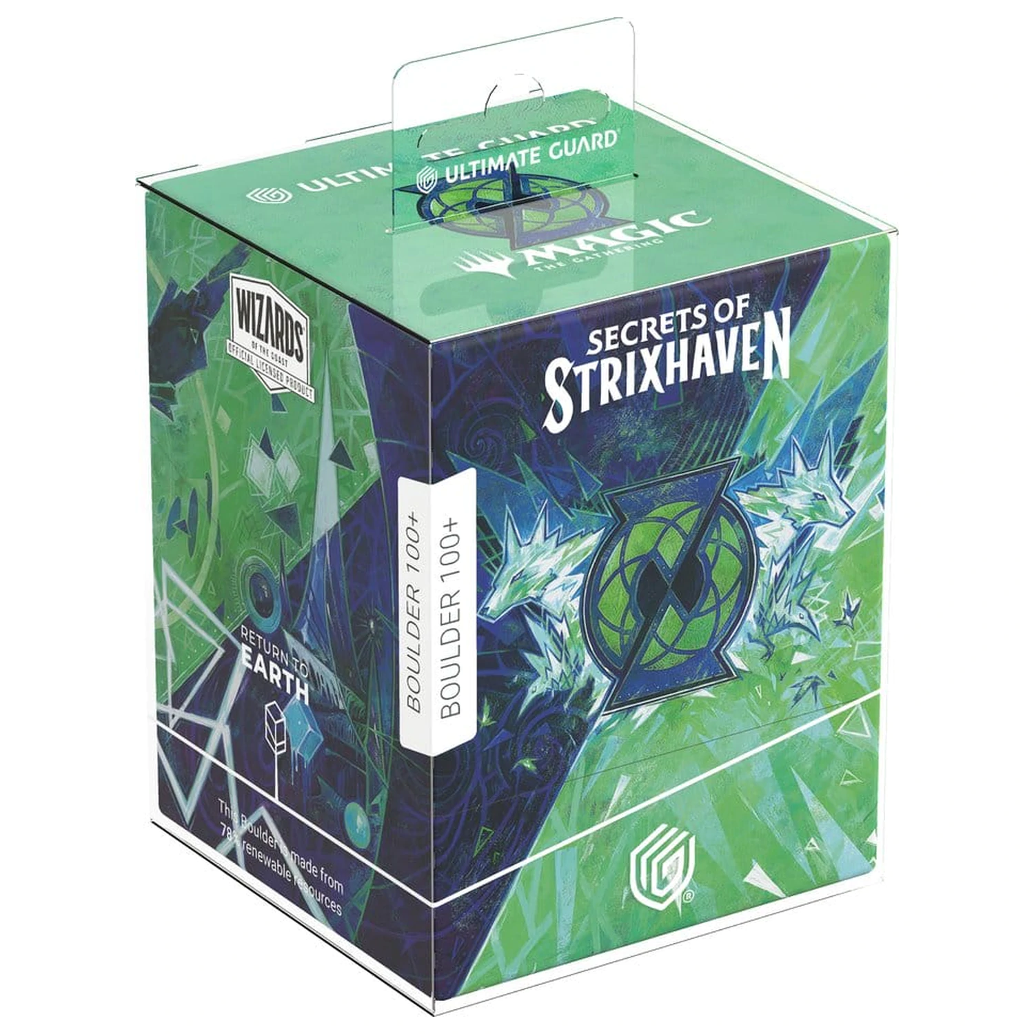 Ultimate Guard RTE Boulder 100+ Magic: The Gathering "Secrets of Strixhaven" - Quandrix Deckbox Produktfoto
