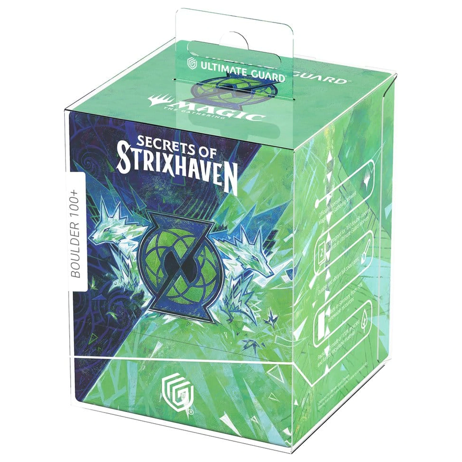 Ultimate Guard RTE Boulder 100+ Magic: The Gathering "Secrets of Strixhaven" - Quandrix Deckbox Produktfoto