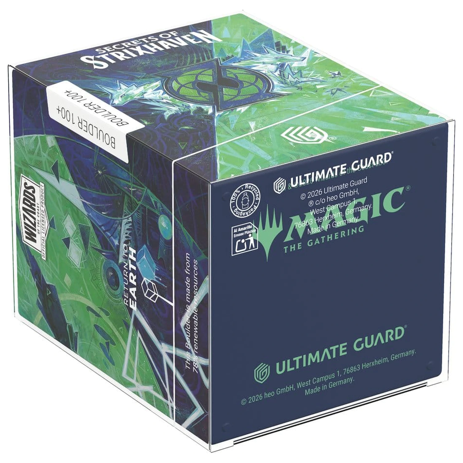 Ultimate Guard RTE Boulder 100+ Magic: The Gathering "Secrets of Strixhaven" - Quandrix Deckbox Produktfoto