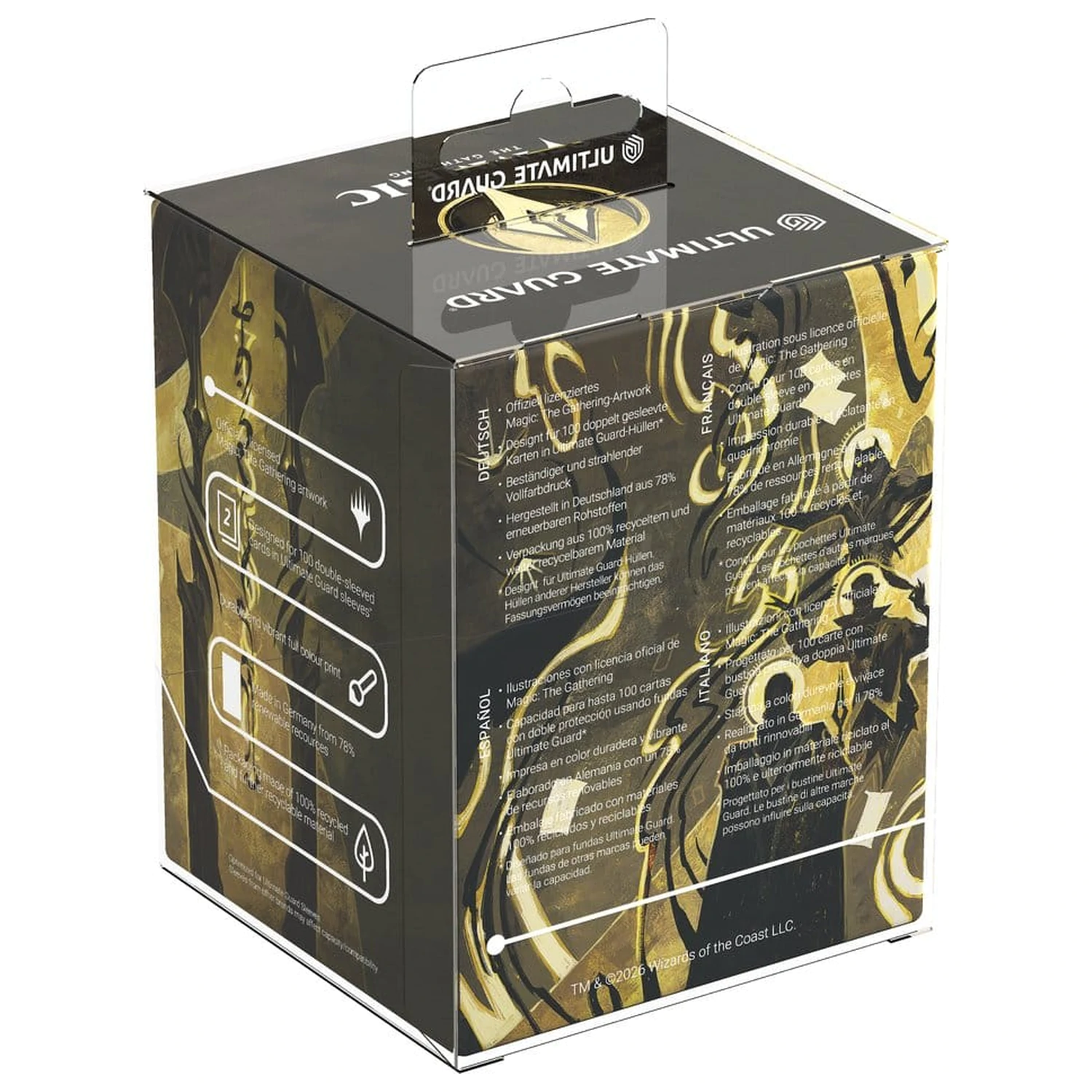 Ultimate Guard RTE Boulder 100+ Magic: The Gathering "Secrets of Strixhaven" - Silverquill Produktfoto
