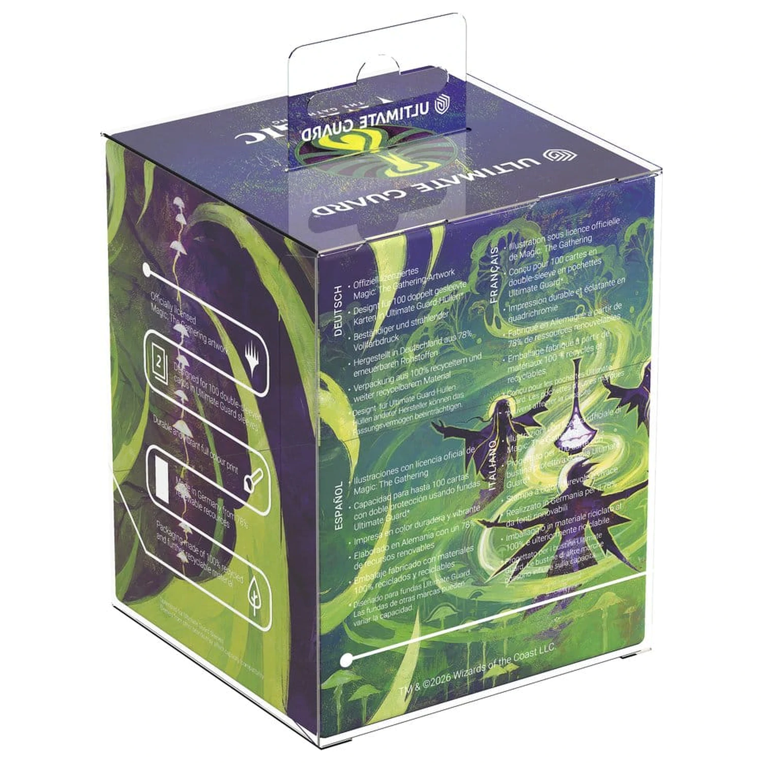 Ultimate Guard RTE Boulder 100+ Magic: The Gathering "Secrets of Strixhaven" - Witherbloom Produktfoto
