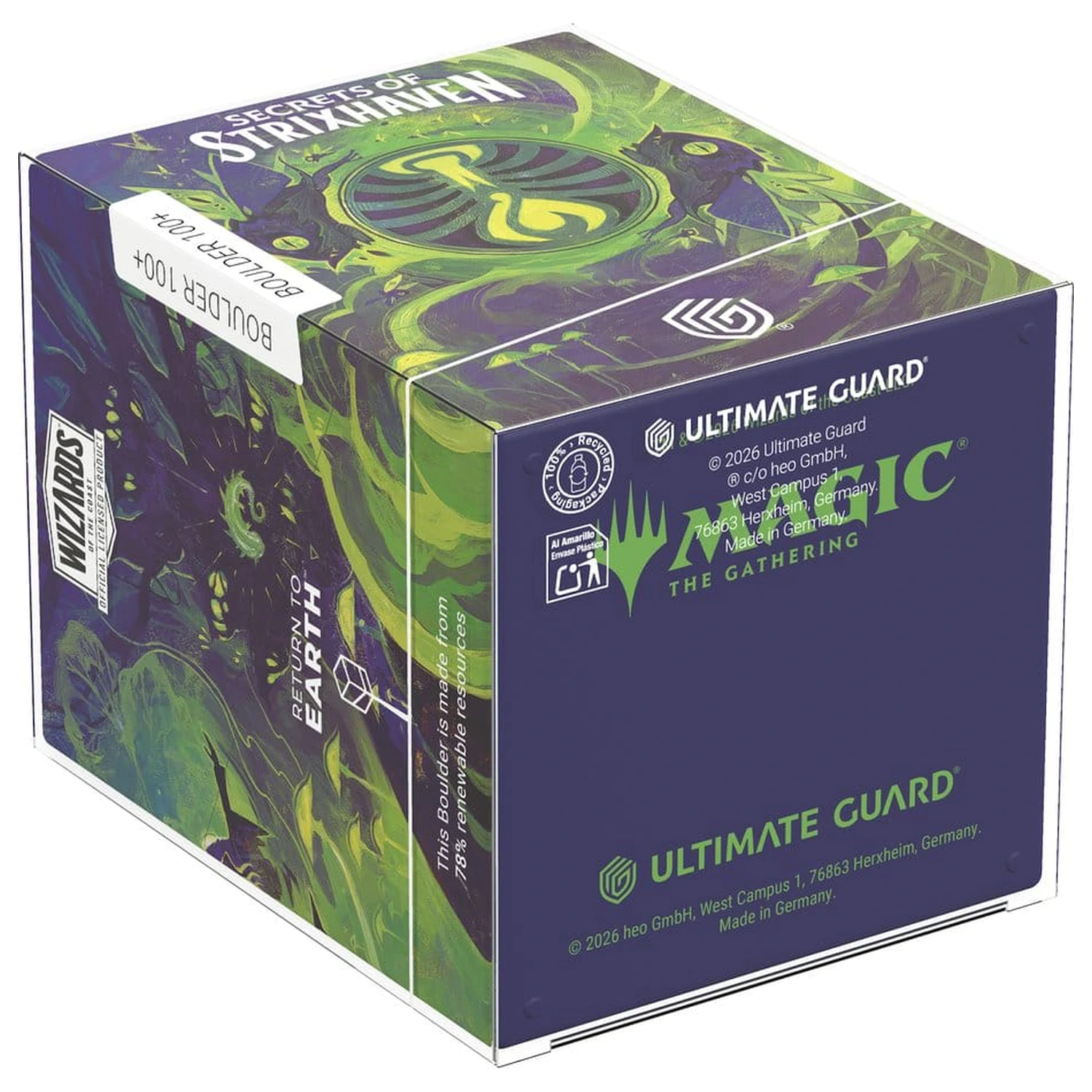 Ultimate Guard RTE Boulder 100+ Magic: The Gathering "Secrets of Strixhaven" - Witherbloom Produktfoto