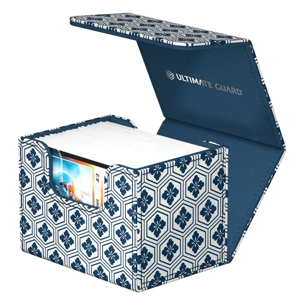 Ultimate Guard Sidewinder 100+ Katana: The Shogun's Journey - Part 2 - Kikko (White / Blue) Produktfoto