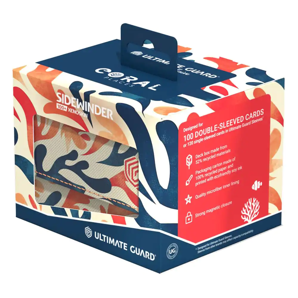 Ultimate Guard Sidewinder 100+ Xenoskin 2025 Exclusive "Coral Places" - Mellow Sea Produktfoto