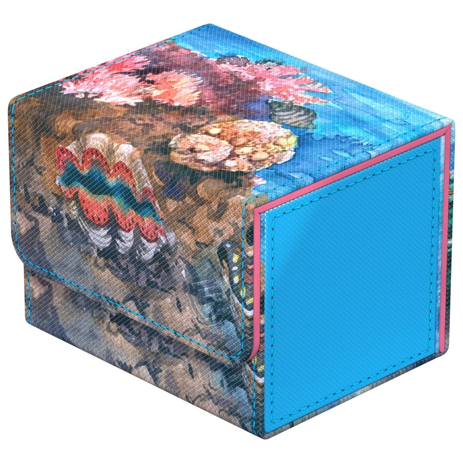 Ultimate Guard Sidewinder 100+ Xenoskin "Coral Places" - Seablue Hush Produktfoto