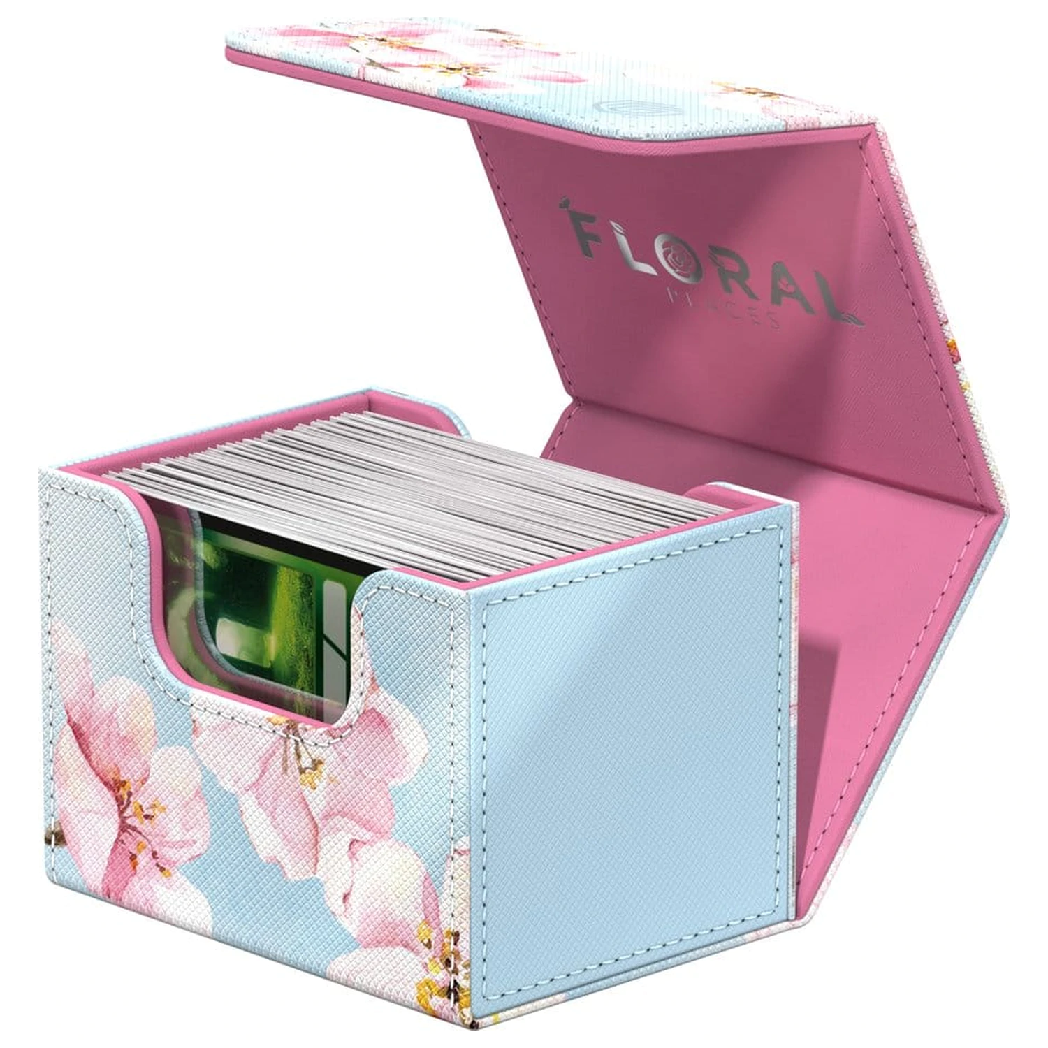 Ultimate Guard Sidewinder 100+ Xenoskin "Floral Places" - Kirschblüte Produktfoto
