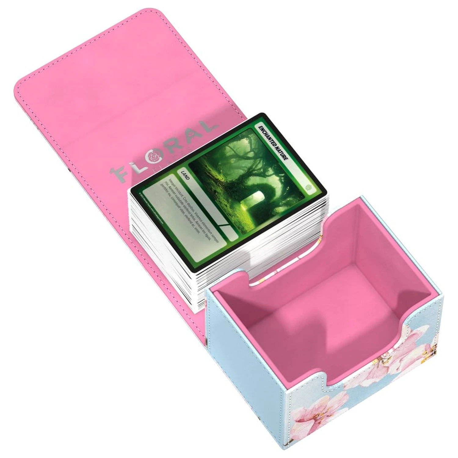 Ultimate Guard Sidewinder 100+ Xenoskin "Floral Places" - Kirschblüte Produktfoto