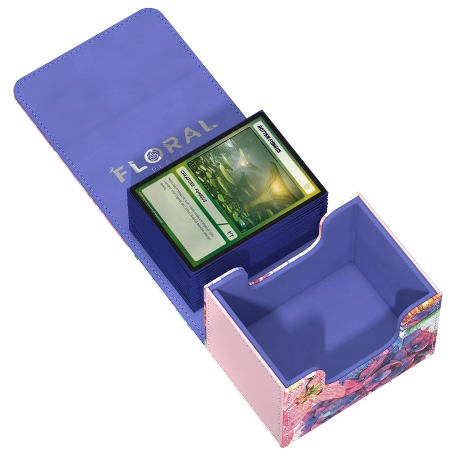 Ultimate Guard Sidewinder für 100+ Karten Xenoskin "Floral Places" - Lotus Bloom Produktfoto