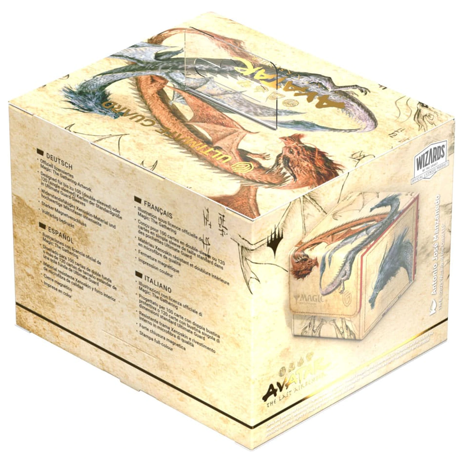 Ultimate Guard Sidewinder 100+ Xenoskin Magic: The Gathering | Avatar: The Last Airbender - Ran and Shaw Deckbox Produktfoto