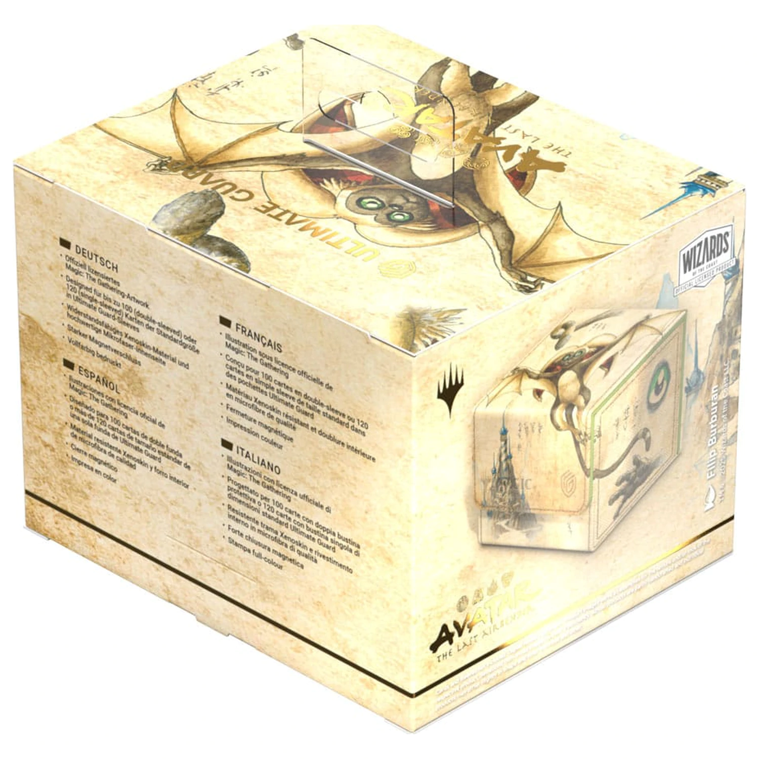 Ultimate Guard Sidewinder 100+ Xenoskin Magic: The Gathering | Avatar: The Last Airbender - Momo, Friendly Flier Produktfoto