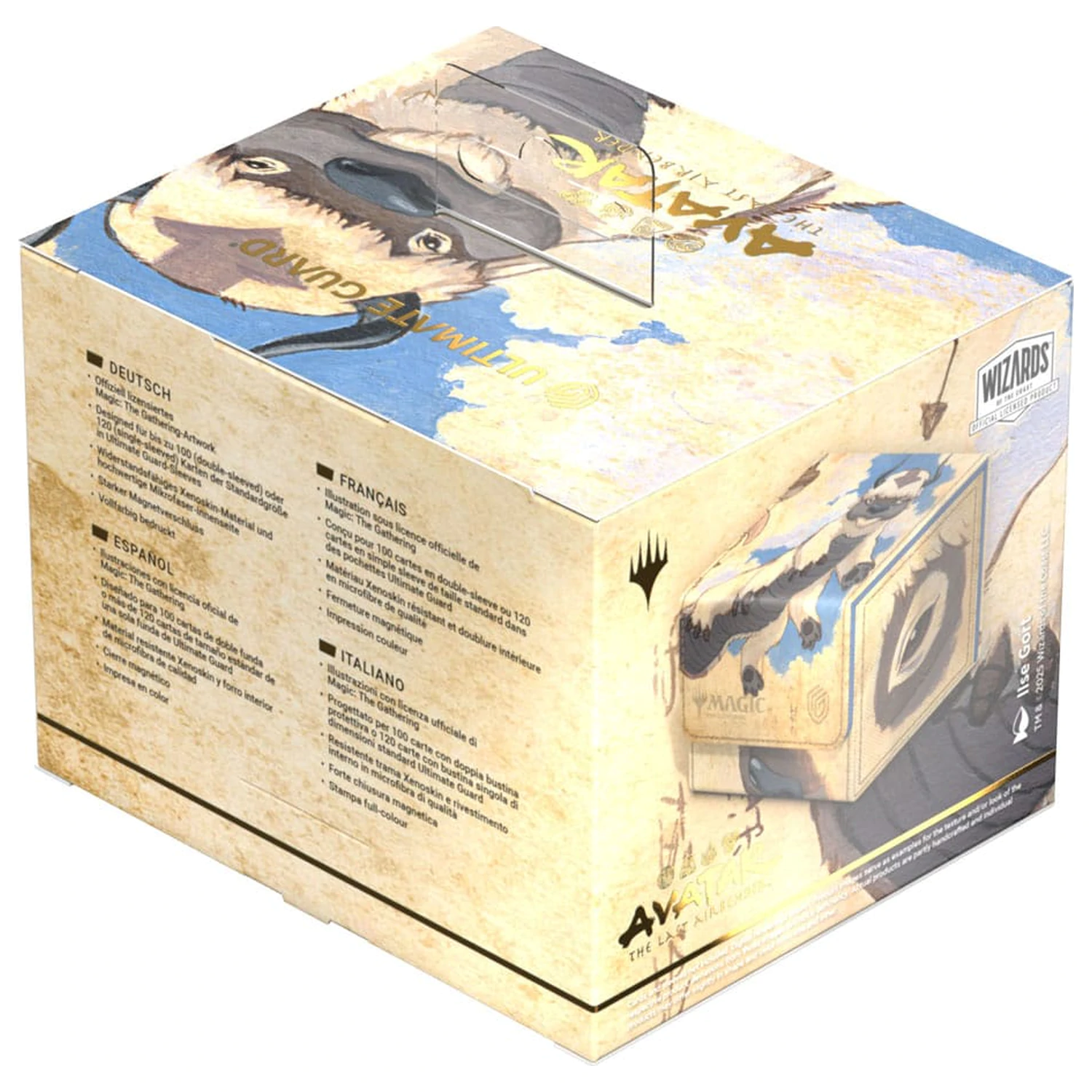 Ultimate Guard Sidewinder 100+ Xenoskin Magic: The Gathering | Avatar: The Last Airbender - Black Mana Produktfoto