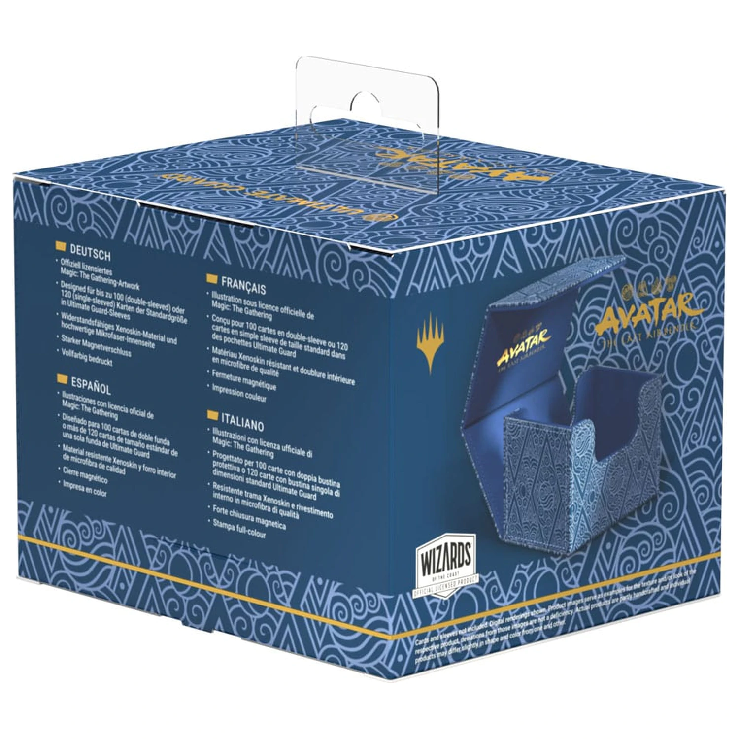 Ultimate Guard Sidewinder 100+ Xenoskin Magic: The Gathering | Avatar: The Last Airbender - Blaues Mana Produktfoto