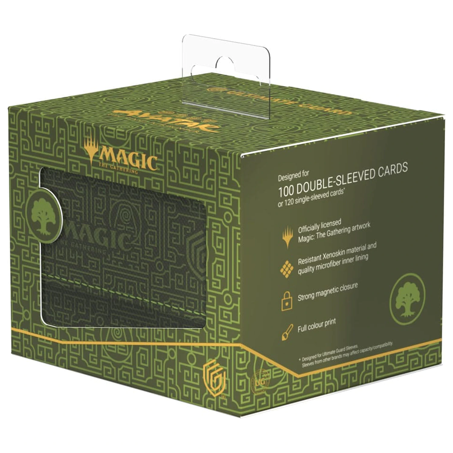 Ultimate Guard Sidewinder 100+ Xenoskin Magic: The Gathering | Avatar: The Last Airbender - Grünes Mana Produktfoto