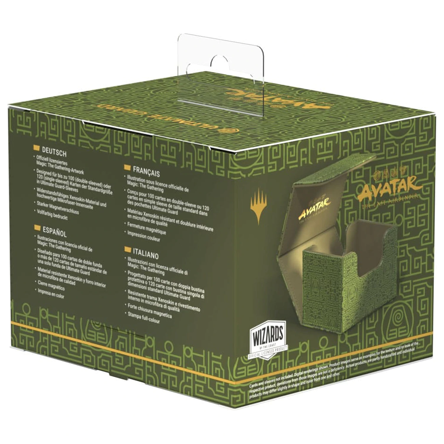 Ultimate Guard Sidewinder 100+ Xenoskin Magic: The Gathering | Avatar: The Last Airbender - Grünes Mana Produktfoto