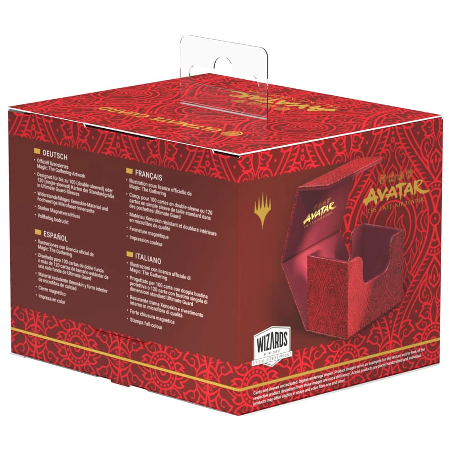 Ultimate Guard Sidewinder 100+ Xenoskin Magic: The Gathering | Avatar: The Last Airbender - Red Mana Produktfoto