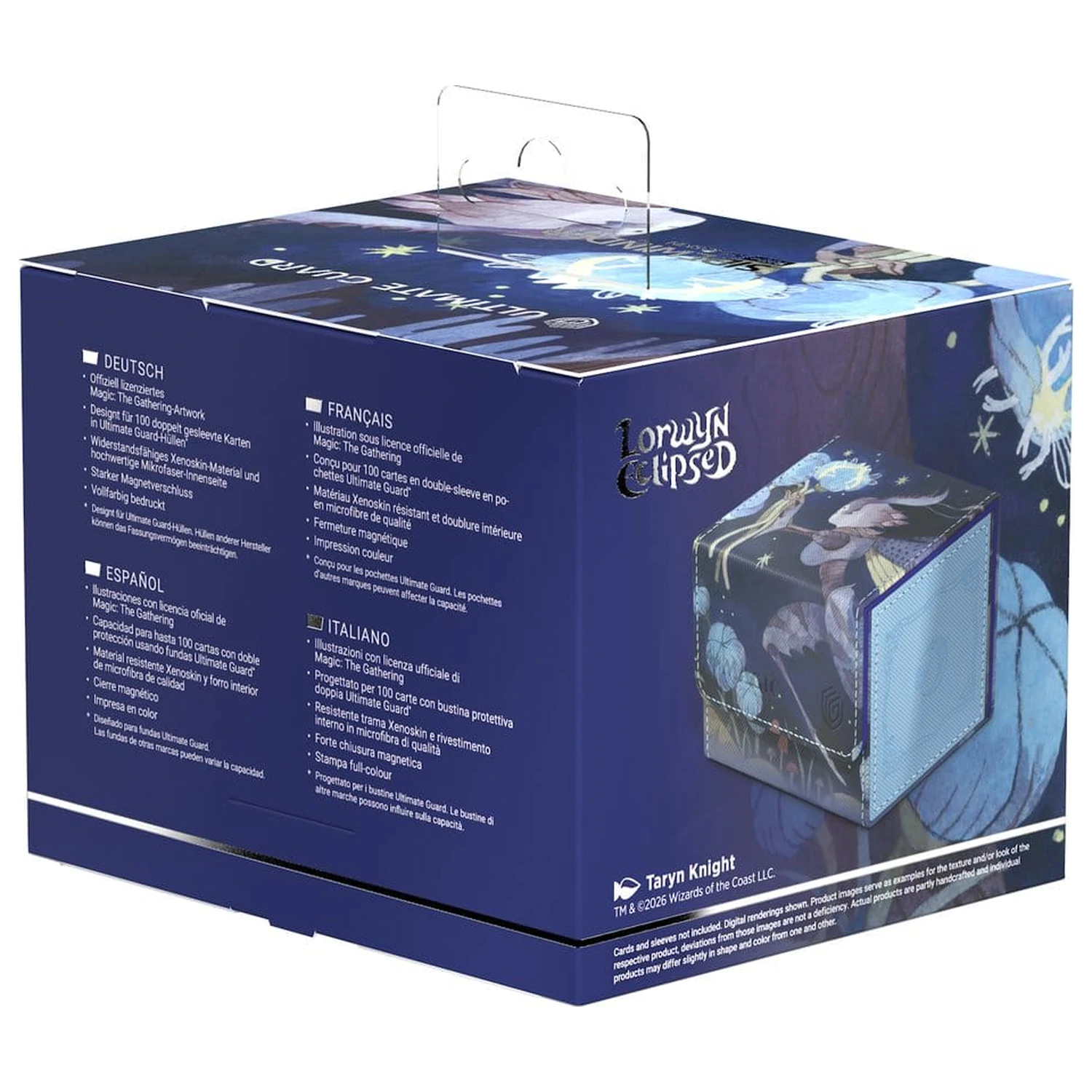 Ultimate Guard Sidewinder 100+ Xenoskin Magic: The Gathering "Lorwyn Eclipsed" - Black Mythic (Alternate Art) Deckbox Produktfoto