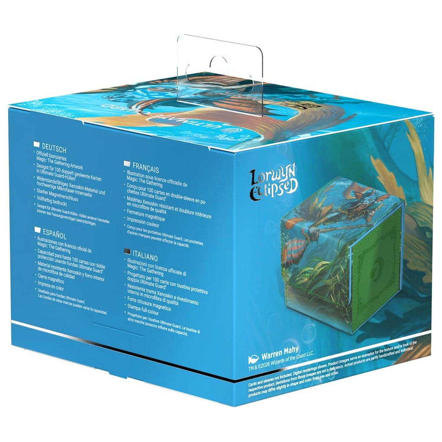 Ultimate Guard Sidewinder 100+ Xenoskin Magic: The Gathering "Lorwyn Eclipsed" - Blau Legendary Rare Produktfoto