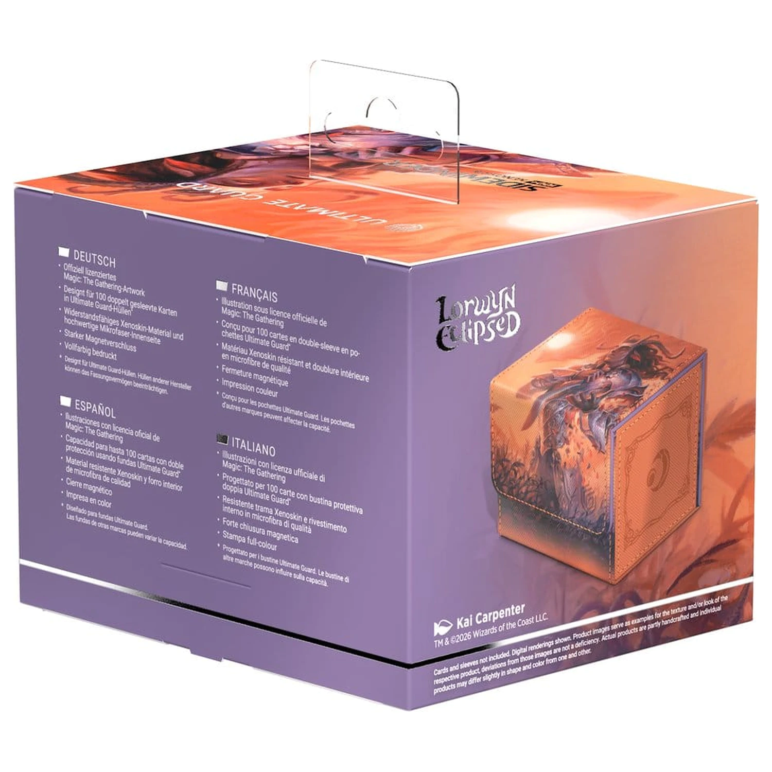 Ultimate Guard Sidewinder 100+ Xenoskin Magic: The Gathering "Lorwyn Eclipsed" - Rhys, the Evermore Produktfoto