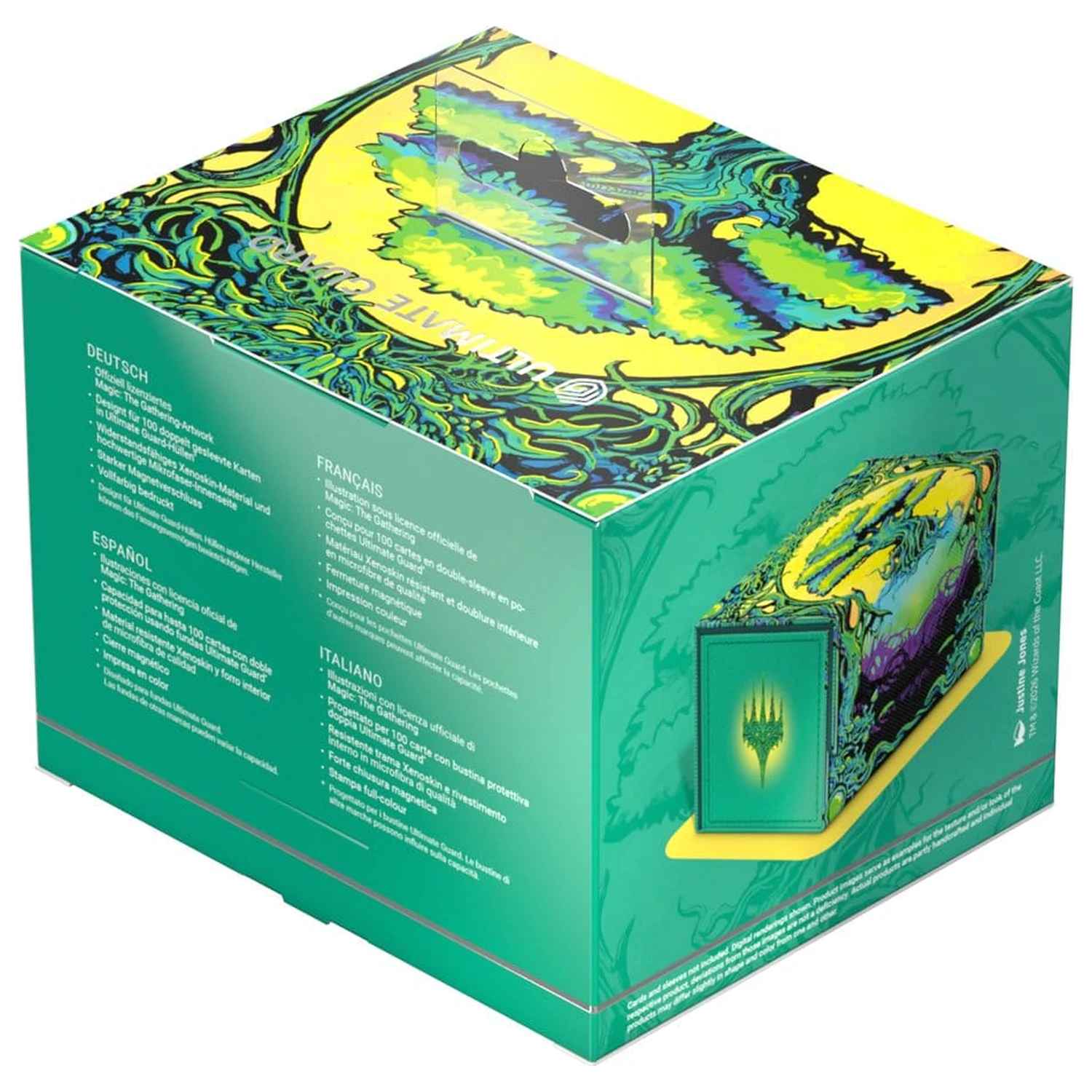 Ultimate Guard Sidewinder 100+ Xenoskin Magic: The Gathering "Mana Token" - Forest Produktfoto