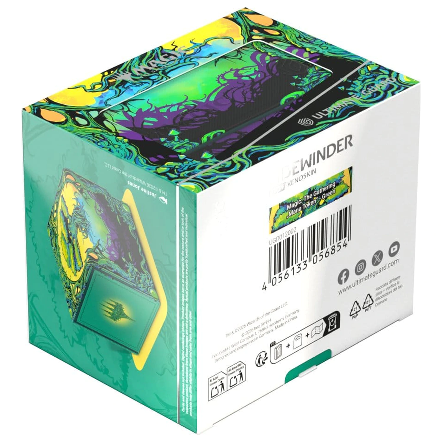 Ultimate Guard Sidewinder 100+ Xenoskin Magic: The Gathering "Mana Token" - Forest Produktfoto