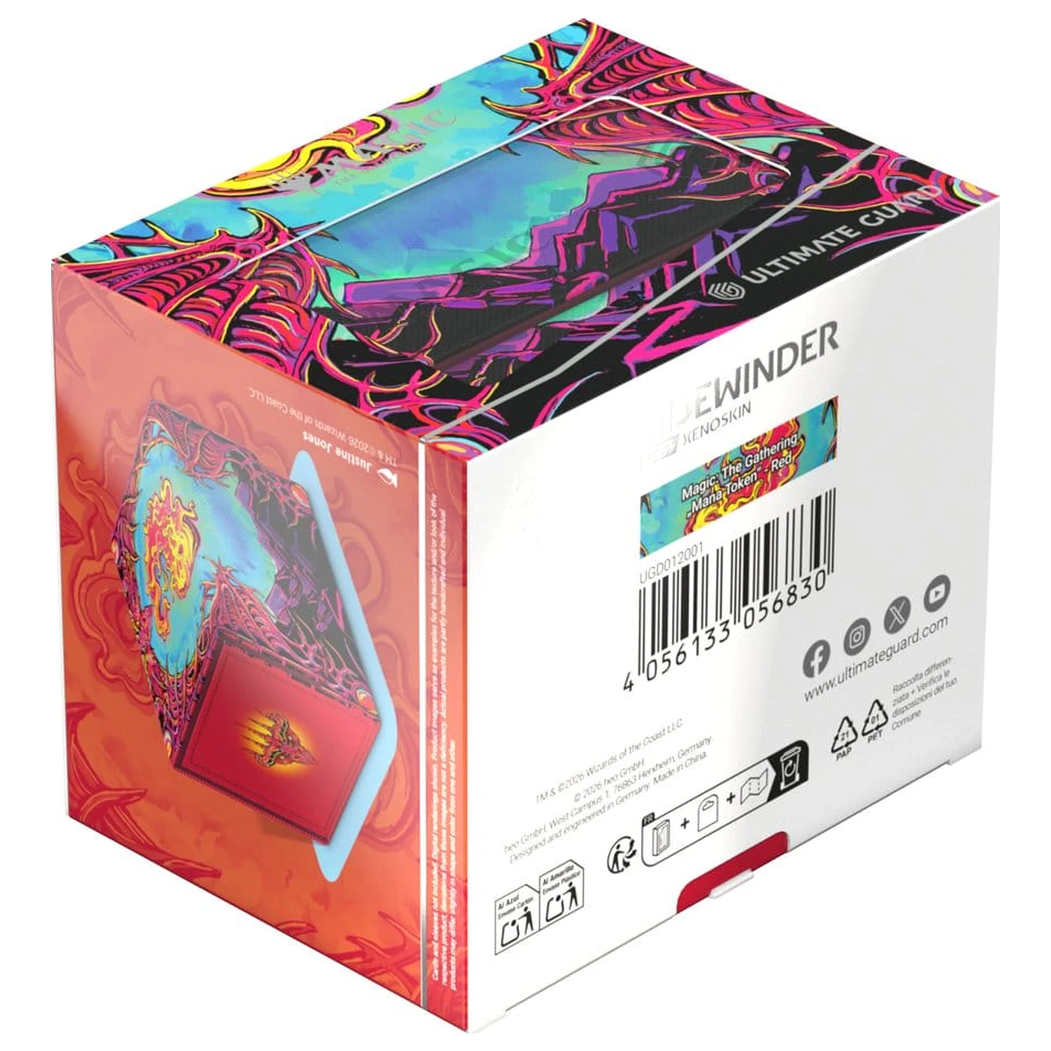 Ultimate Guard Sidewinder für über 100 Xenoskin Magic: The Gathering "Mana Token" - Mountain Produktfoto