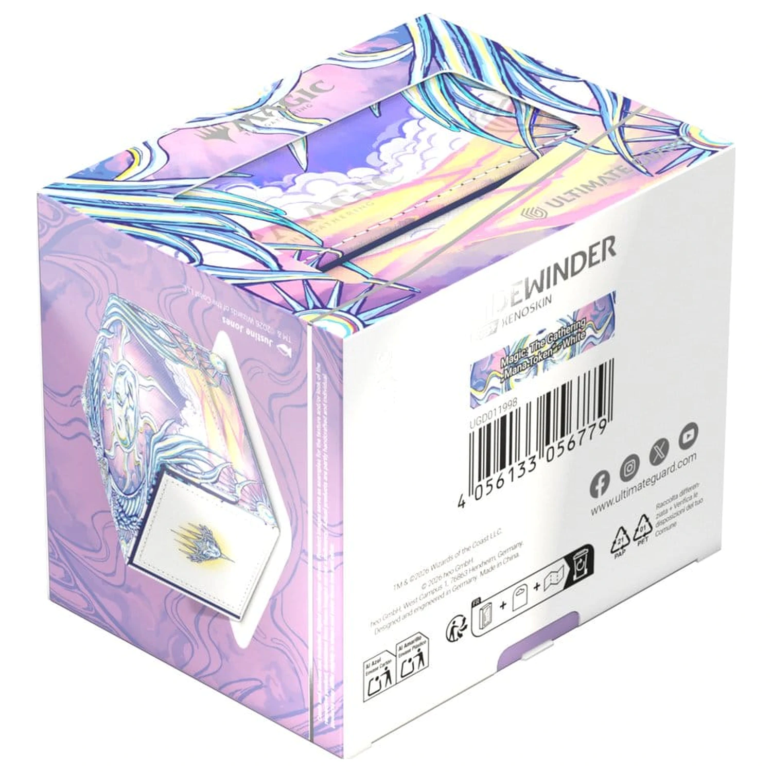 Ultimate Guard Sidewinder 100+ Xenoskin Magic: The Gathering "Mana Token" - Plains Produktfoto