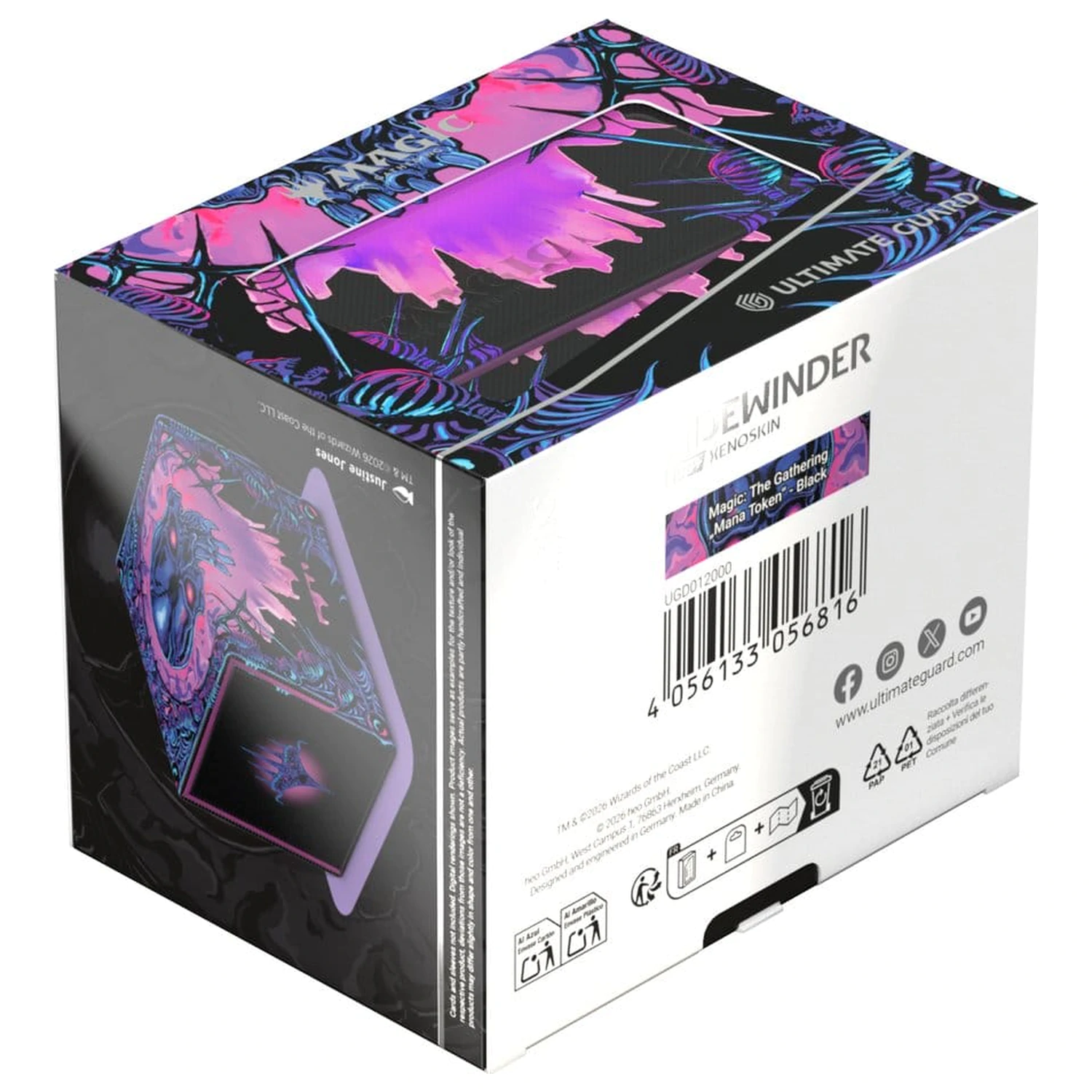 Ultimate Guard Sidewinder 100+ Xenoskin Magic: The Gathering "Mana Token" - Sumpf Produktfoto