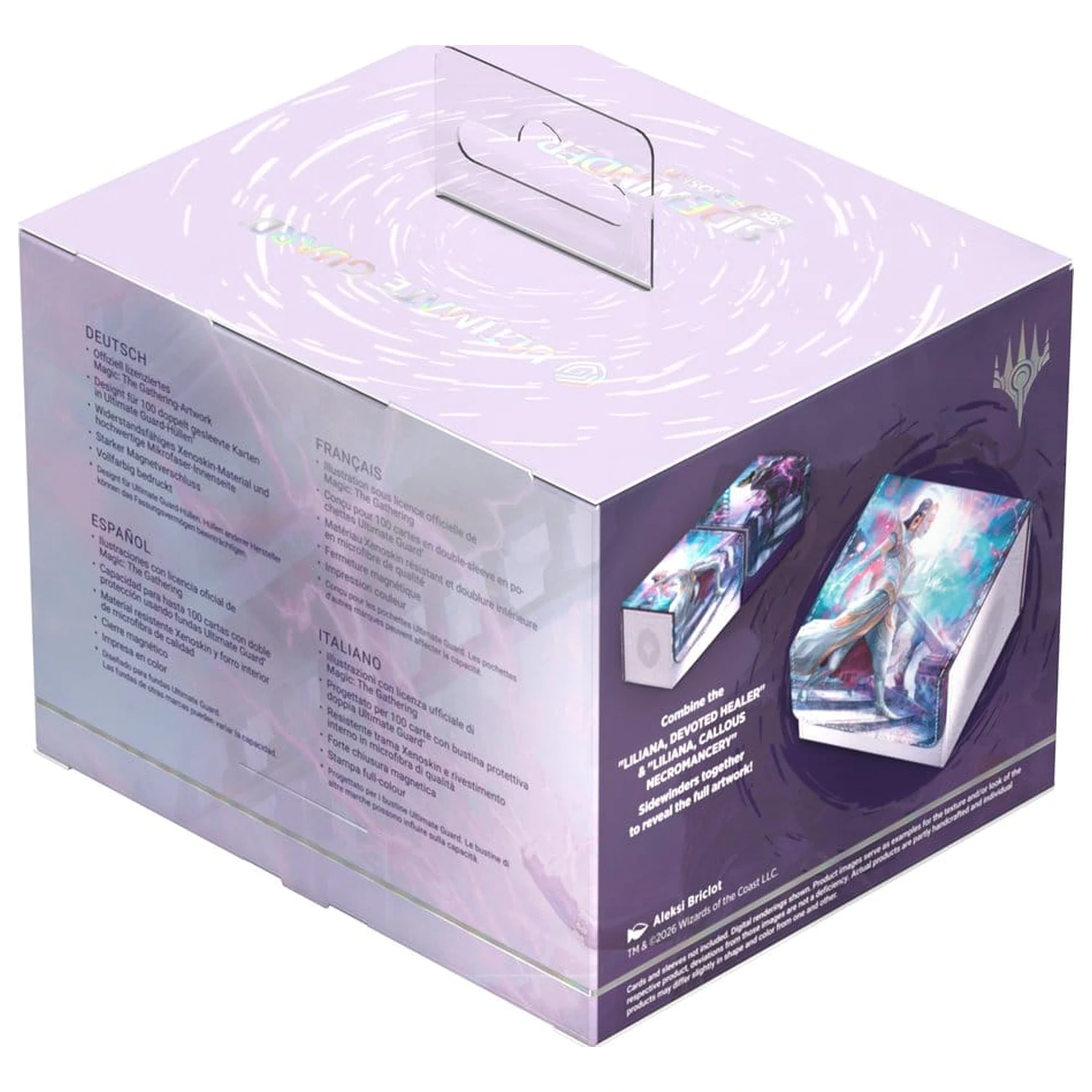 Ultimate Guard Sidewinder 100+ Xenoskin Magic: The Gathering "Reality Fracture" - Liliana, Devoted Healer Produktfoto