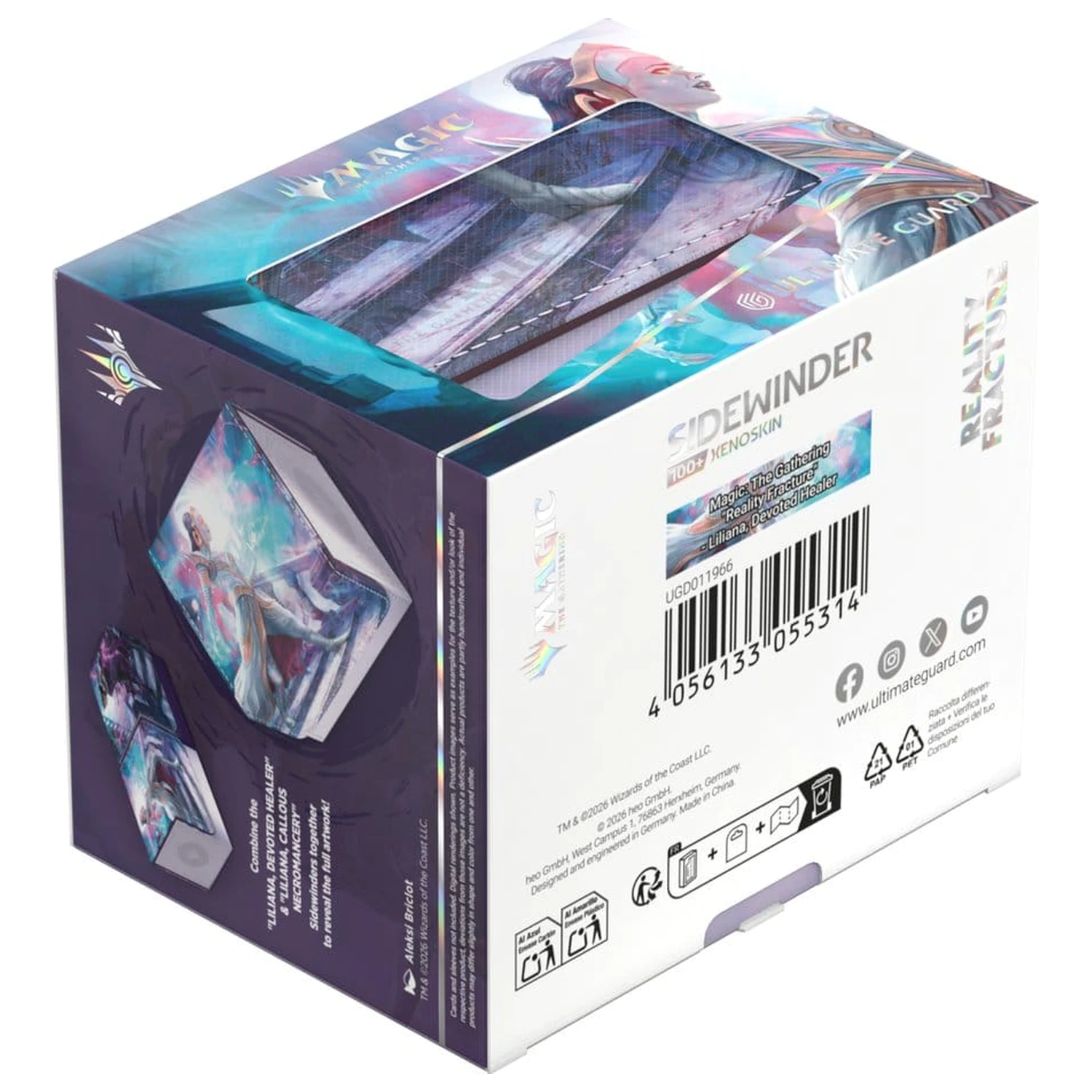 Ultimate Guard Sidewinder 100+ Xenoskin Magic: The Gathering "Reality Fracture" - Liliana, Devoted Healer Produktfoto