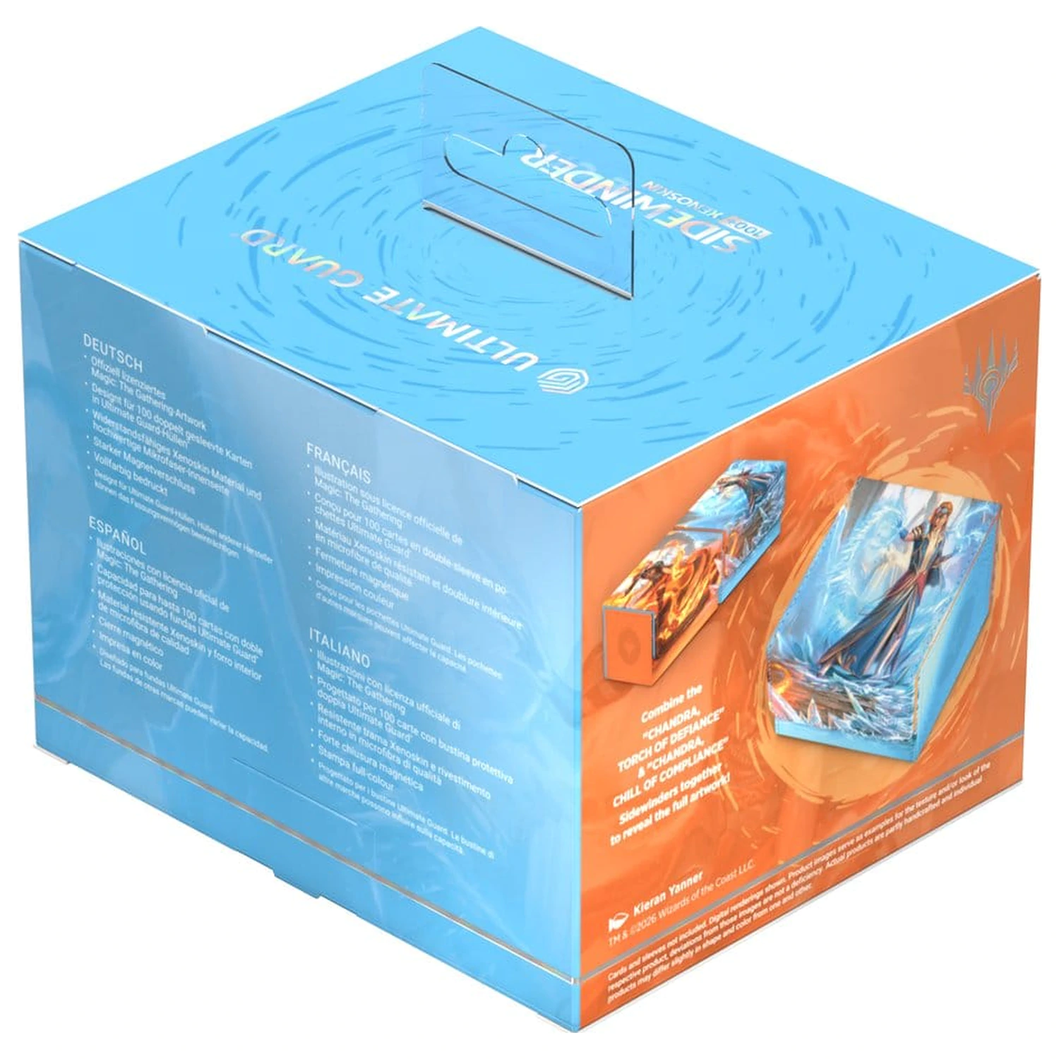 Ultimate Guard Sidewinder 100+ Xenoskin Magic: The Gathering "Reality Fracture" - Chandra, Chill of Compliance Produktfoto