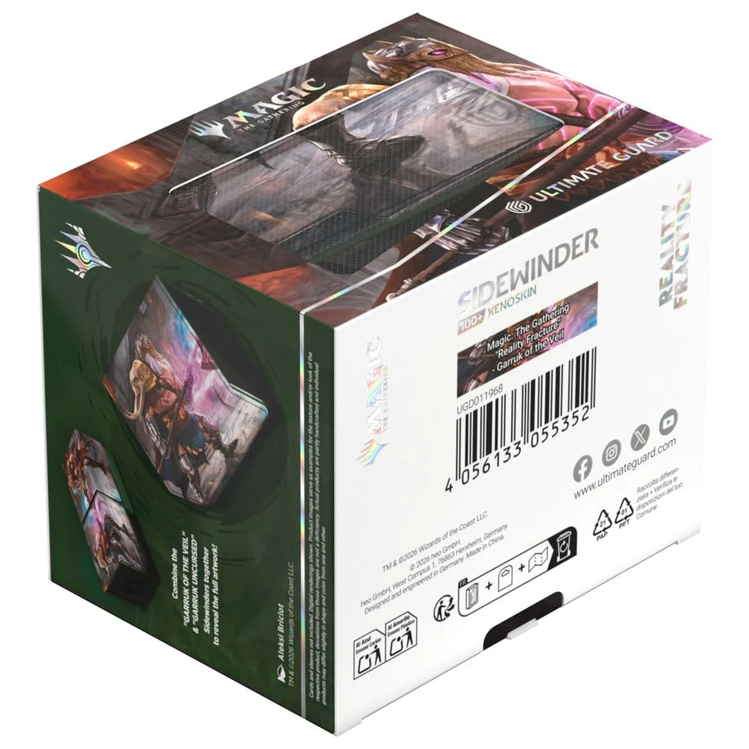 Ultimate Guard Sidewinder 100+ Xenoskin Magic: The Gathering "Reality Fracture" - Garruk of the Veil Produktfoto