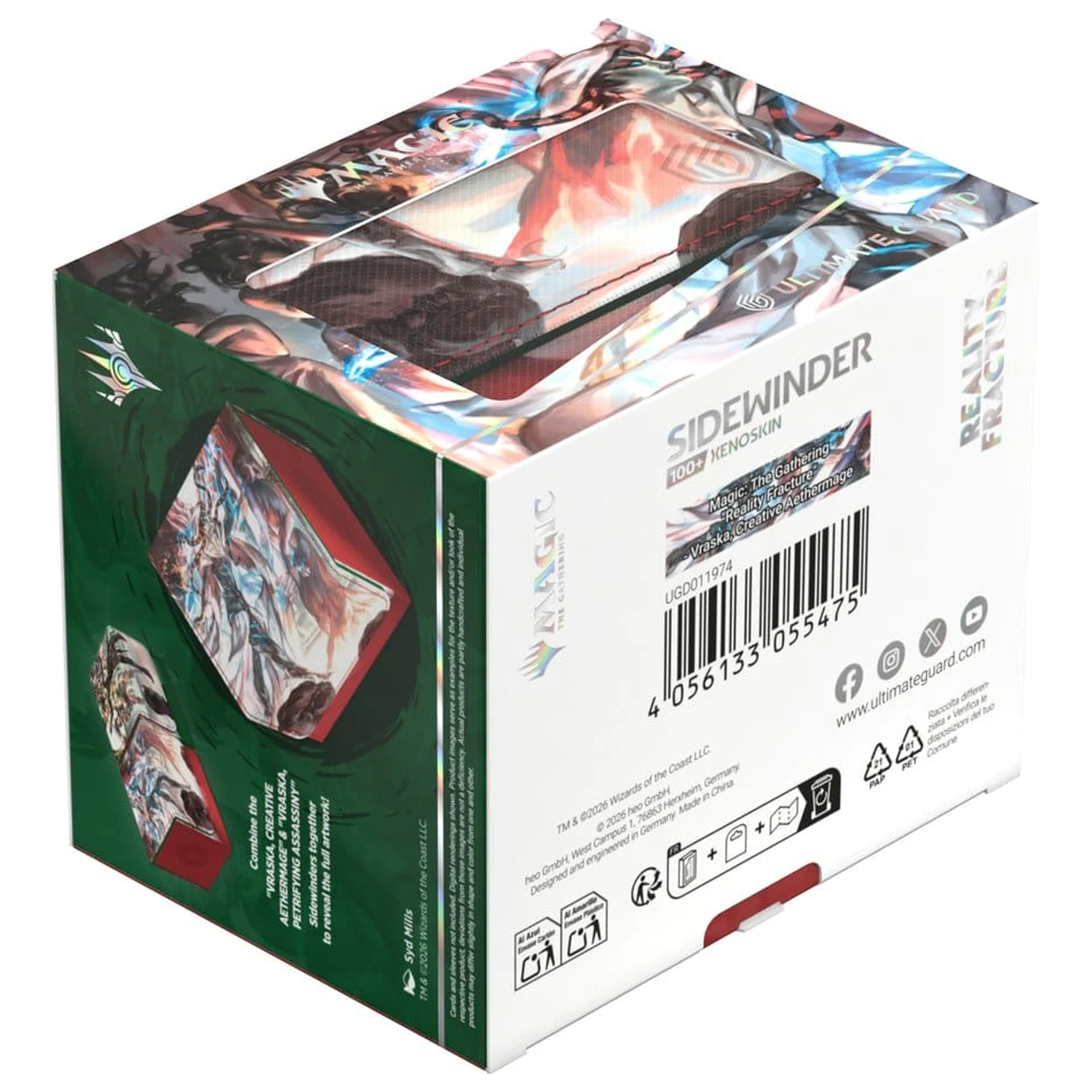 Ultimate Guard Sidewinder 100+ Xenoskin Magic: The Gathering "Reality Fracture" - Vraska, Creative Aethermage Produktfoto
