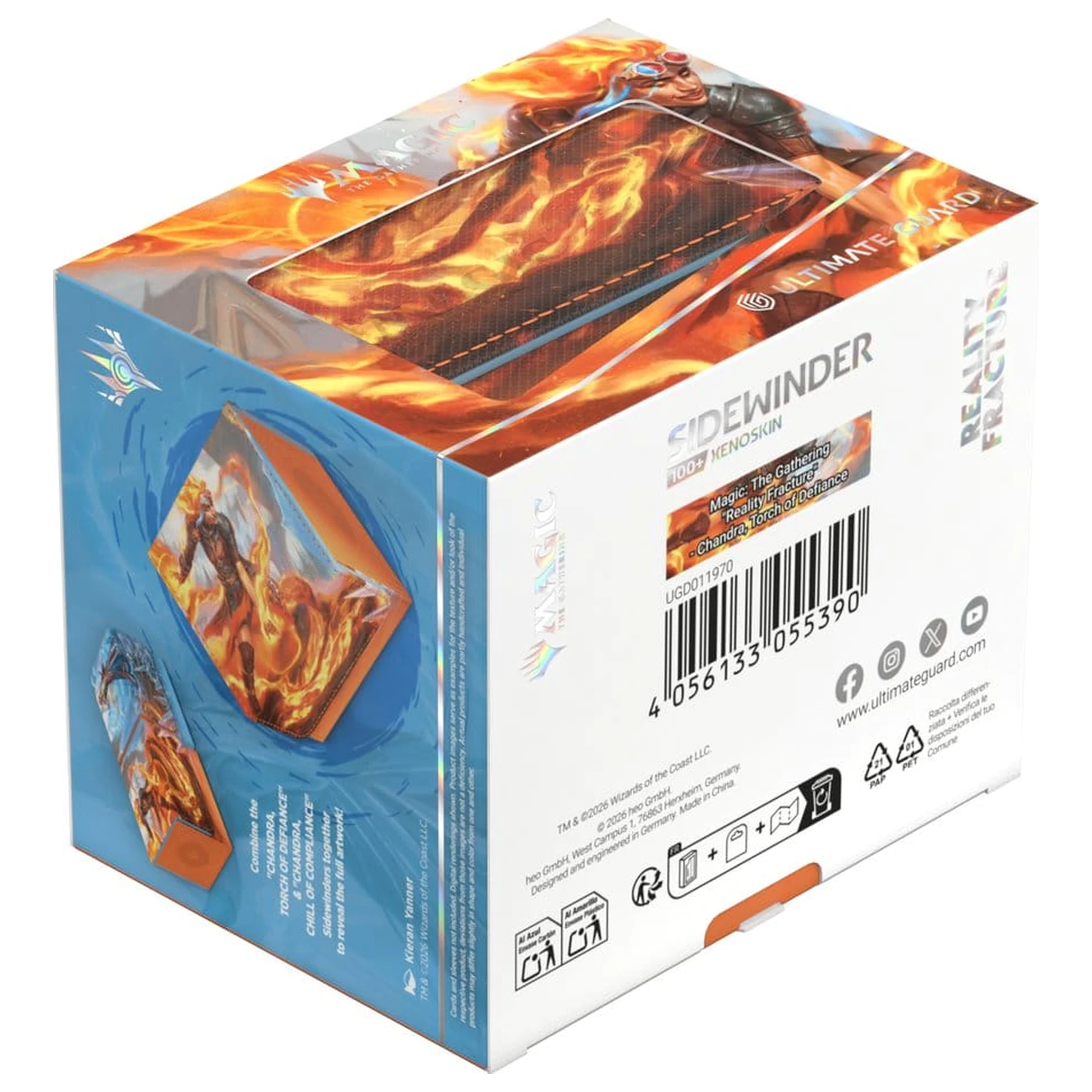 Ultimate Guard Sidewinder 100+ Xenoskin Magic: The Gathering "Reality Fracture" - Chandra, Torch of Defiance Produktfoto