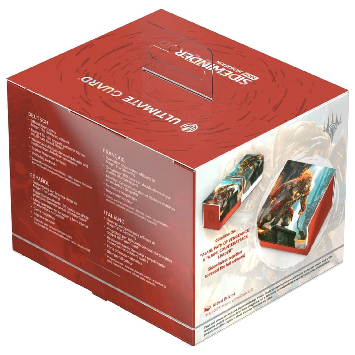 Ultimate Guard Sidewinder 100+ Xenoskin Magic: The Gathering "Reality Fracture" - Ajani, Path of Vengeance Produktfoto