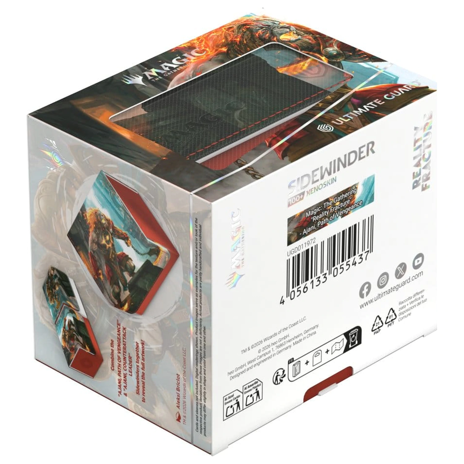 Ultimate Guard Sidewinder 100+ Xenoskin Magic: The Gathering "Reality Fracture" - Ajani, Path of Vengeance Produktfoto