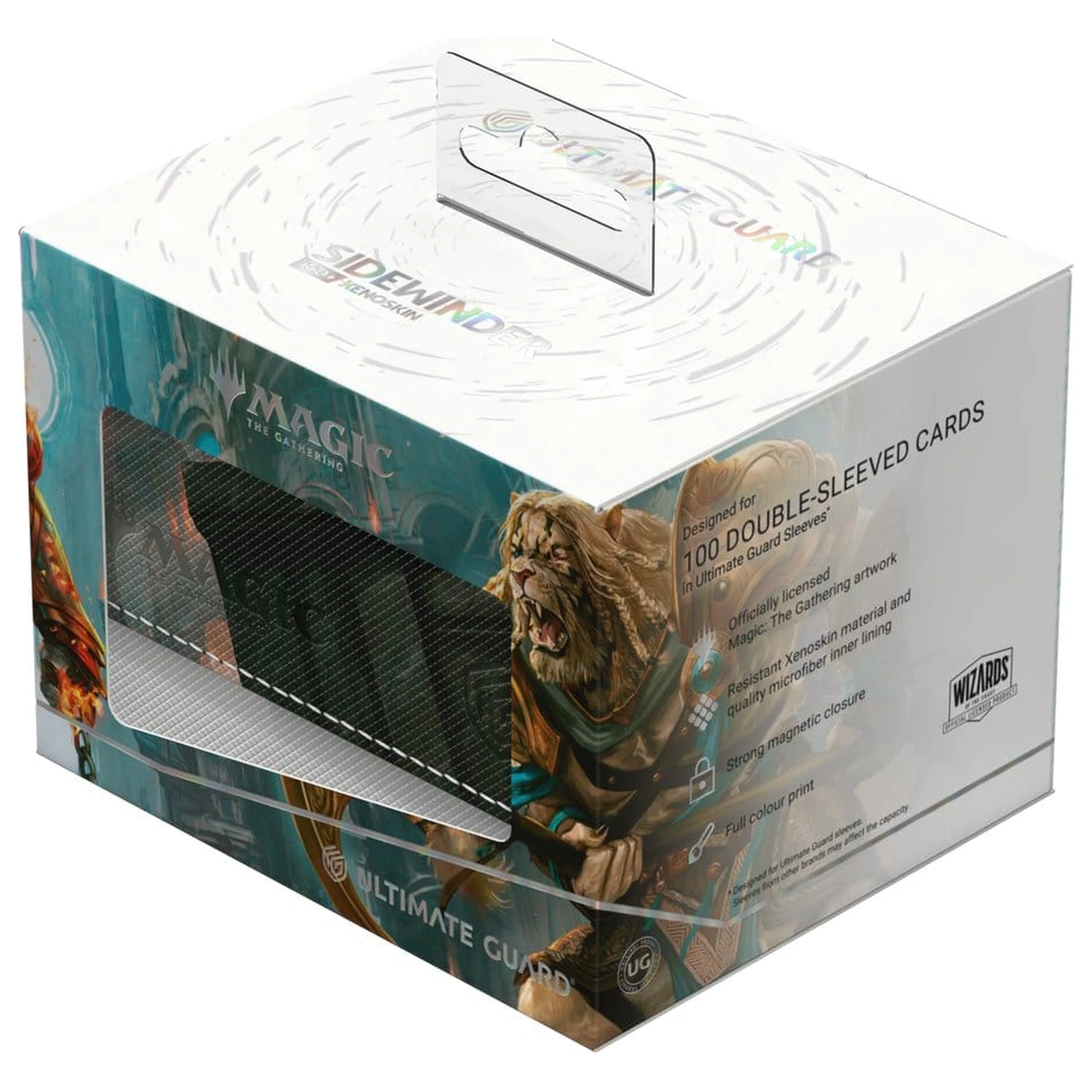 Ultimate Guard Sidewinder 100+ Xenoskin Magic: The Gathering "Reality Fracture" - Ajani, Counterattack Leader Produktfoto
