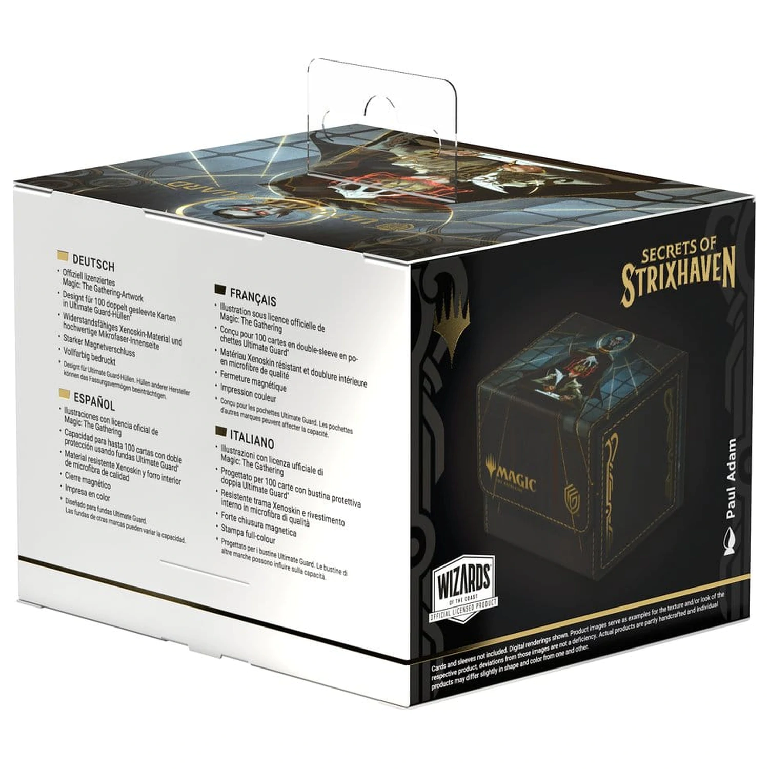 Ultimate Guard Sidewinder 100+ Xenoskin Magic: The Gathering "Secrets of Strixhaven" - Vampiric Tutor Produktfoto