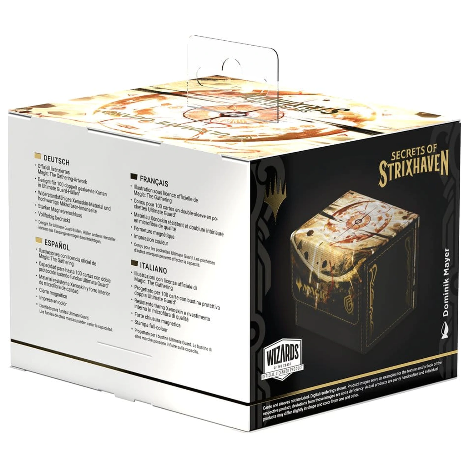Ultimate Guard Sidewinder 100+ Xenoskin Magic: The Gathering "Secrets of Strixhaven" - Armageddon Deckbox Produktfoto