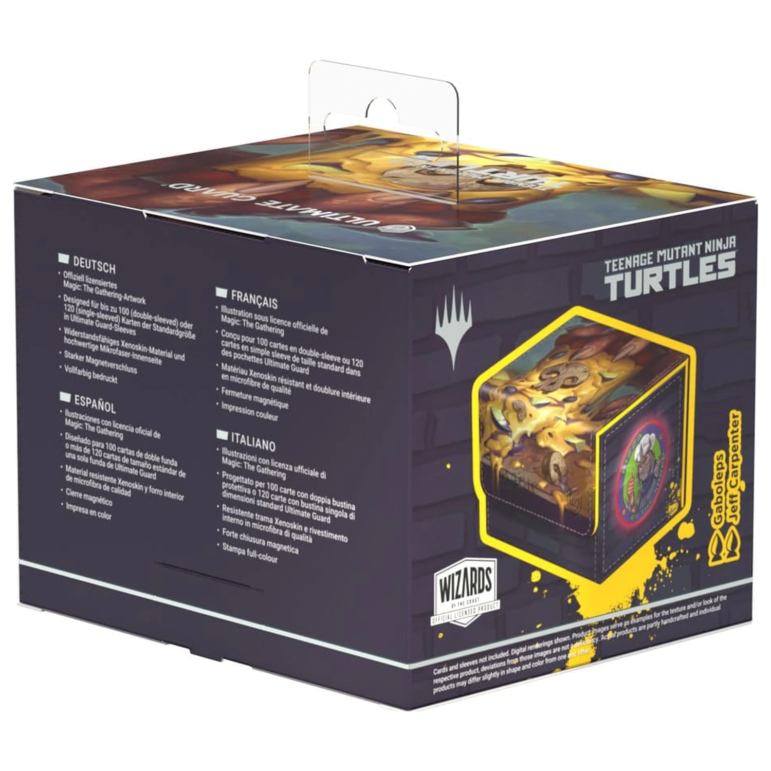 Ultimate Guard Sidewinder 100+ Xenoskin Magic: The Gathering | Teenage Mutant Ninja Turtles - Swamp Deckbox Produktfoto